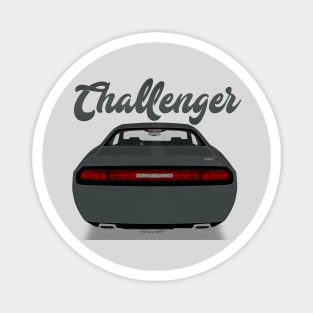 Challenger Srt-8 Silver Back Magnet